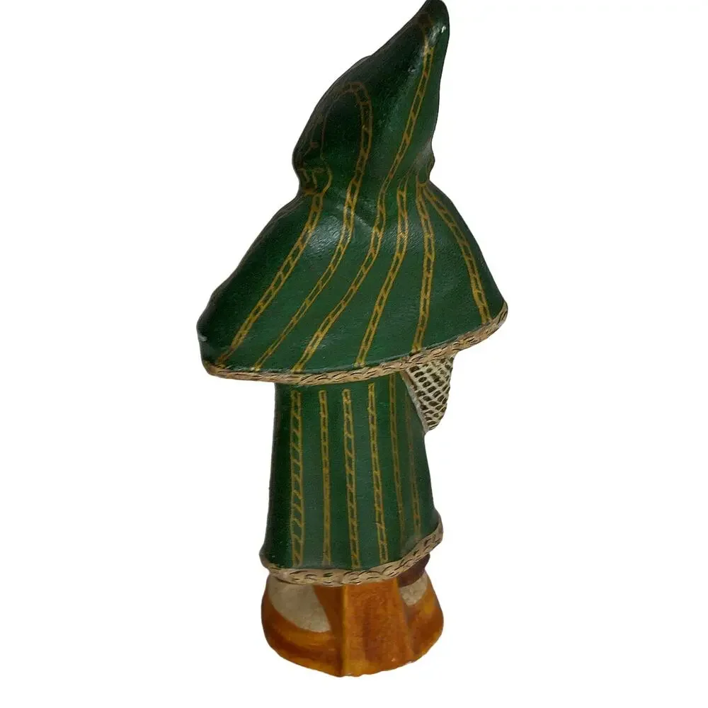 Vintage 1990 Vaillancourt Folk Art Father Christmas Santa 9